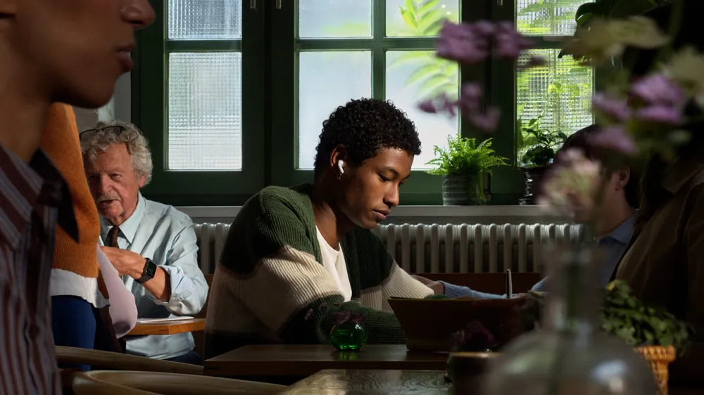 AirPods 5 being worn