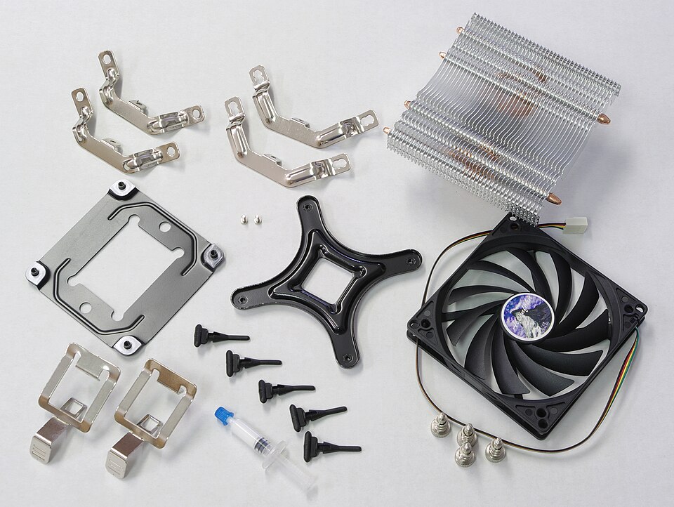 CPU cooler components