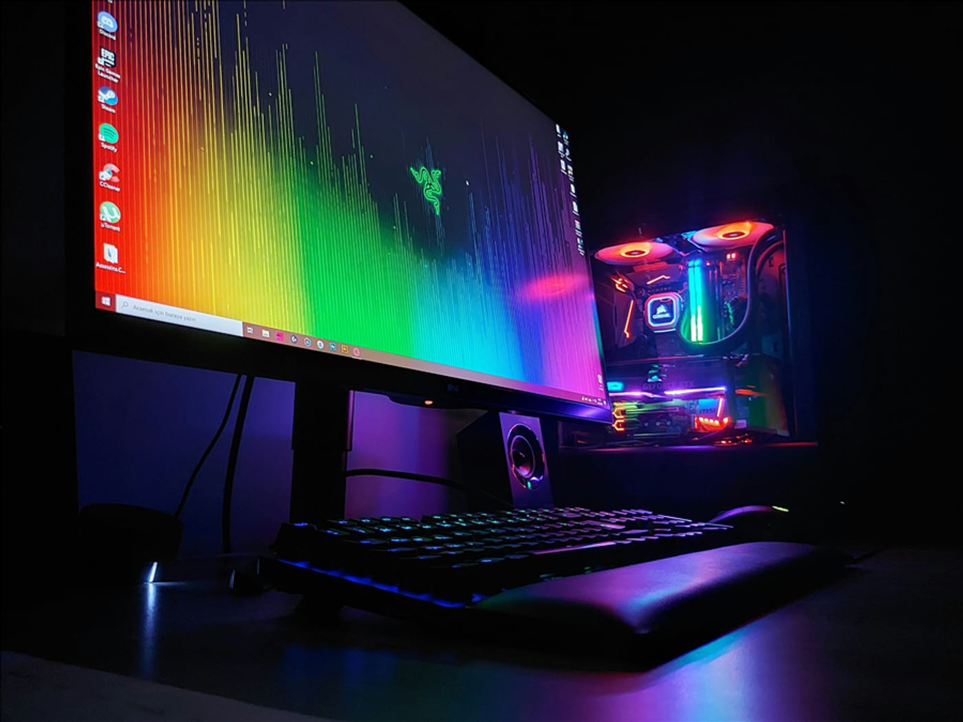 Gaming setup