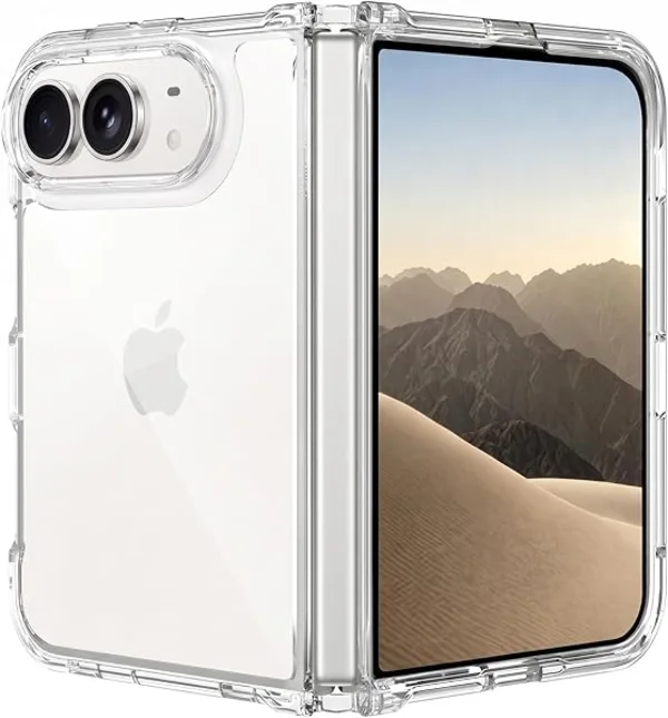 T Tersely crystal clear case for iPhone Duo